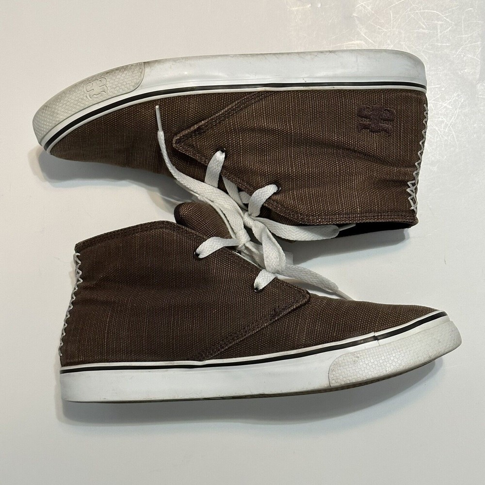 Ipath Skate Shoes Mens Size 9.5 Brown Mid Top Chukka 3IA2984 - Picture 4 of 13
